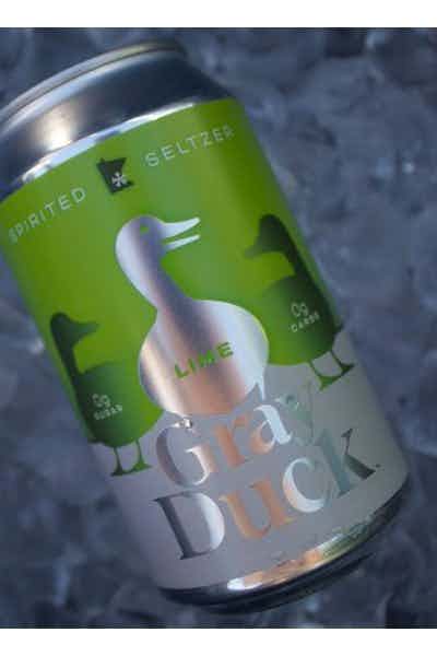 Gray Duck Seltzer Lime