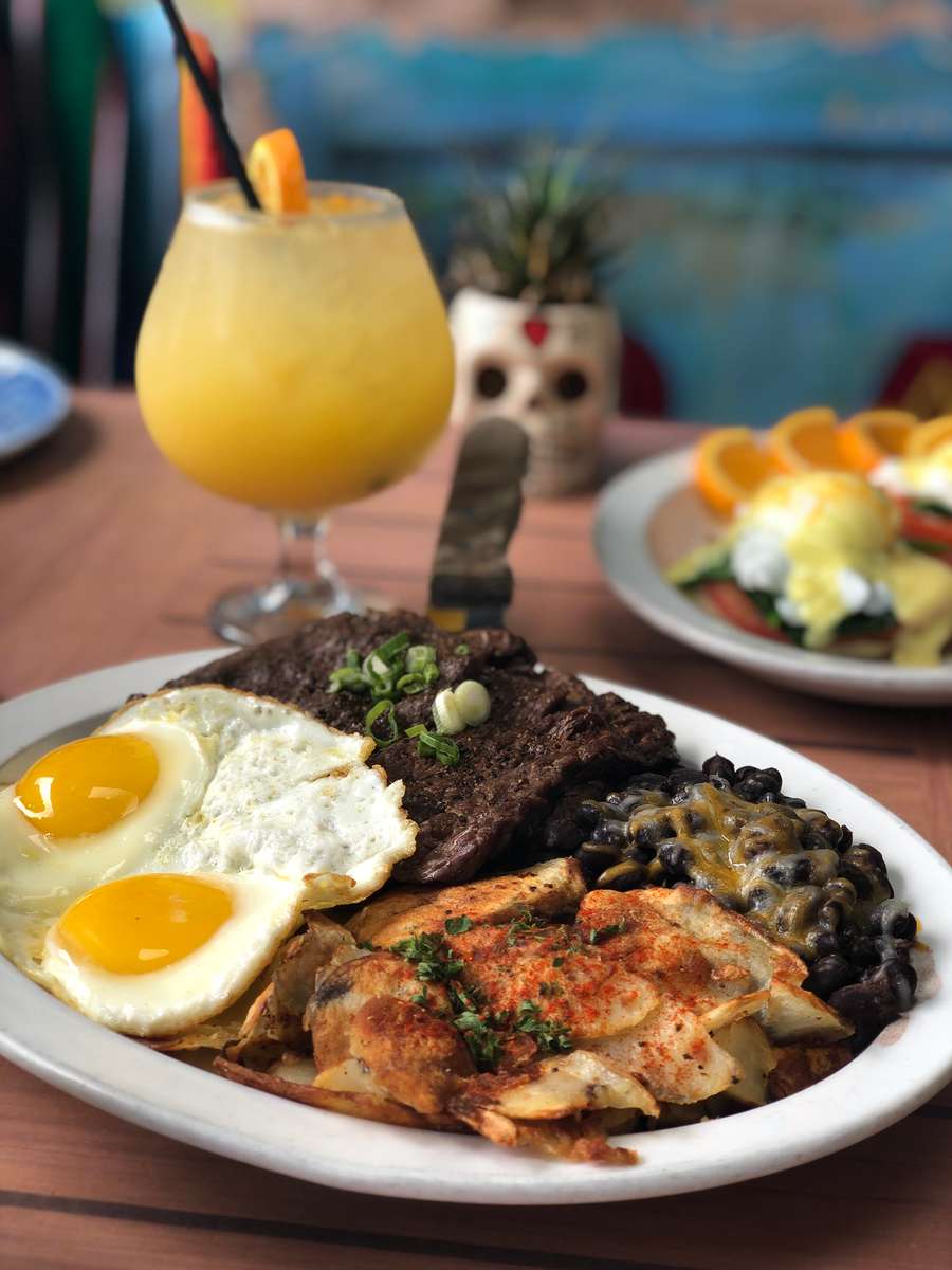 Carne Asada and Eggs