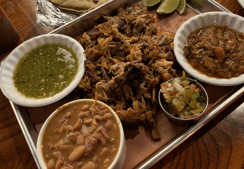 Smoked Pork "Carnitas" for Two