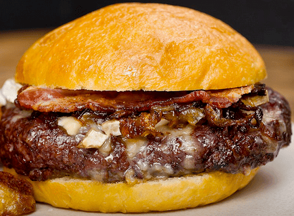 Bacon & Blues Burger