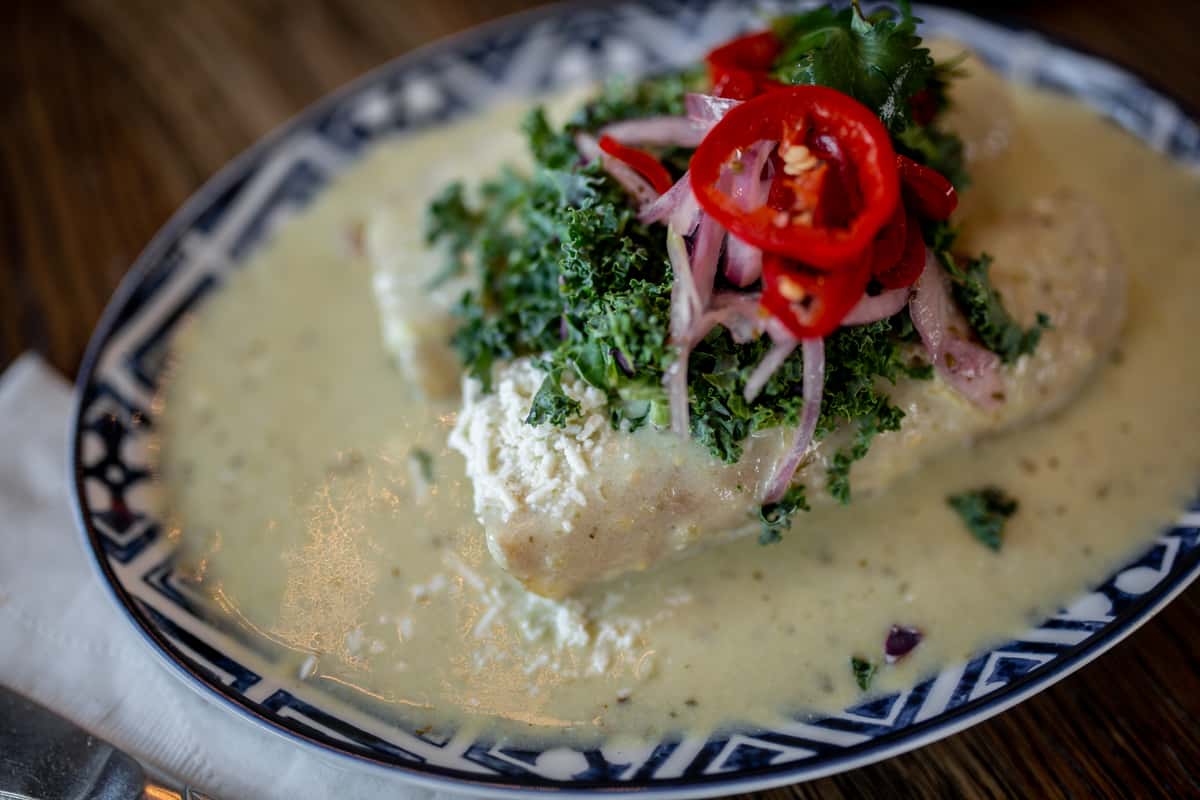 Chicken Enchiladas Suizas