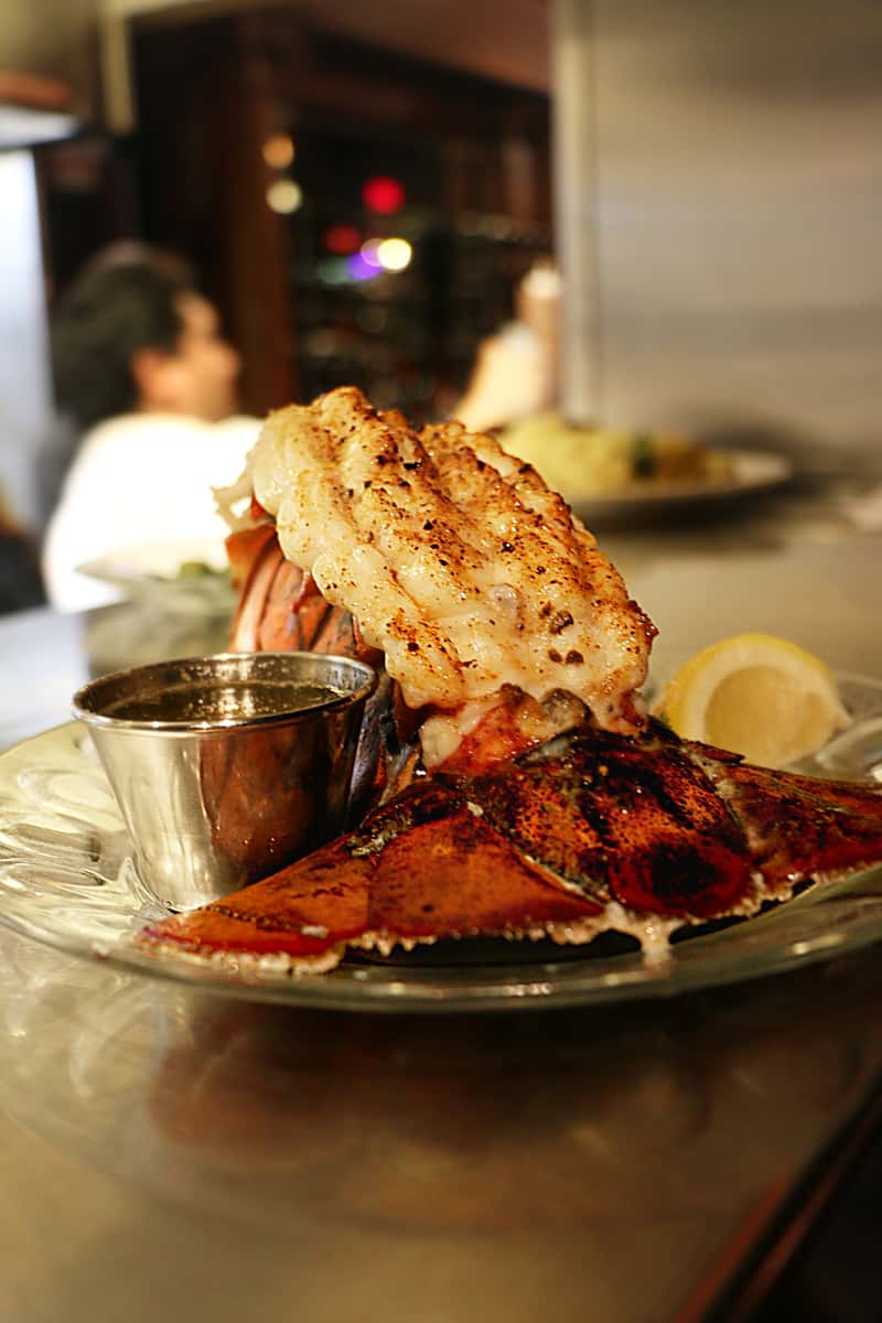 Lobster Tail Dinner - The Melrose Grill - Renton Steakhouse Restaurant
