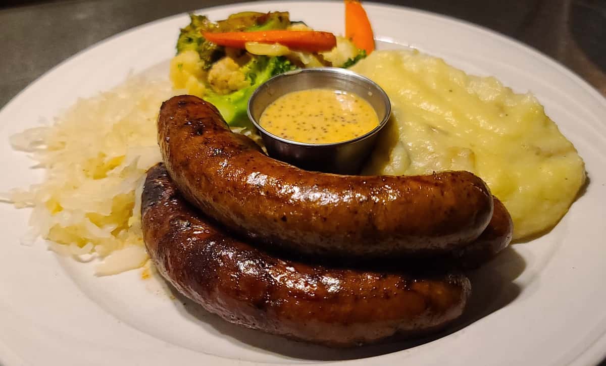 Bavarian Sausage Plate