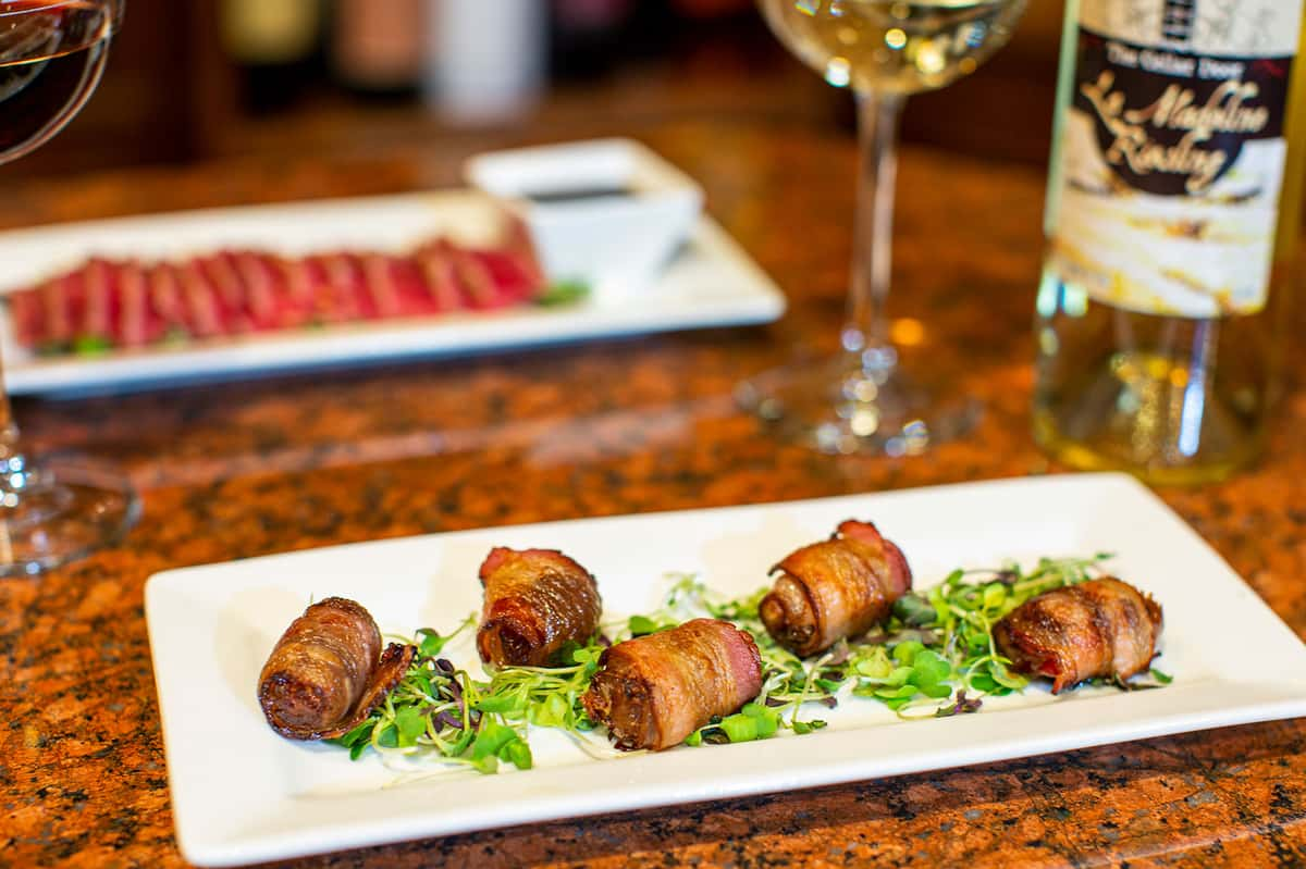 Bacon Wrapped Dates