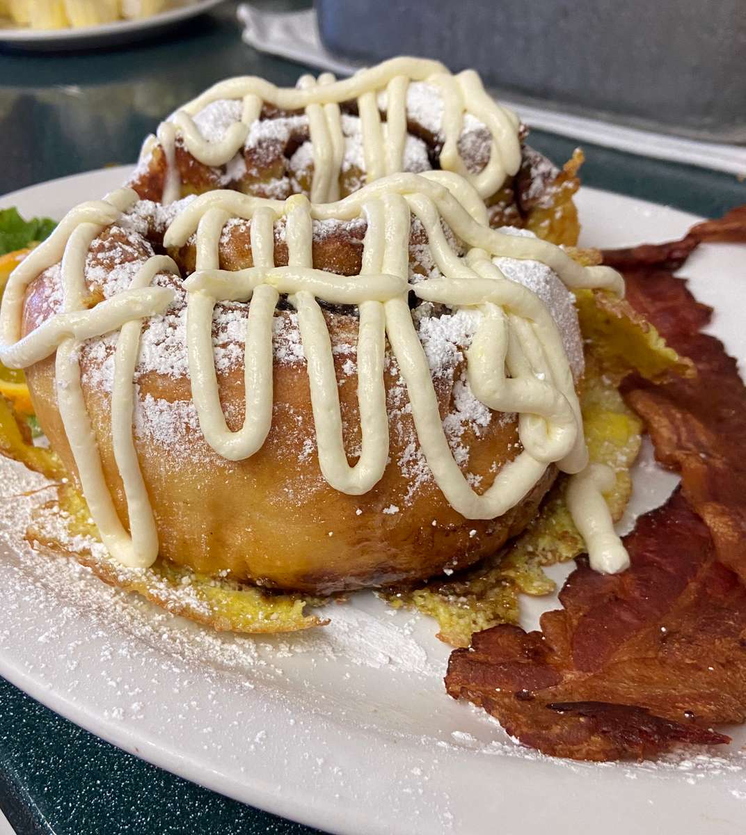 Cinnamon Roll French Toast