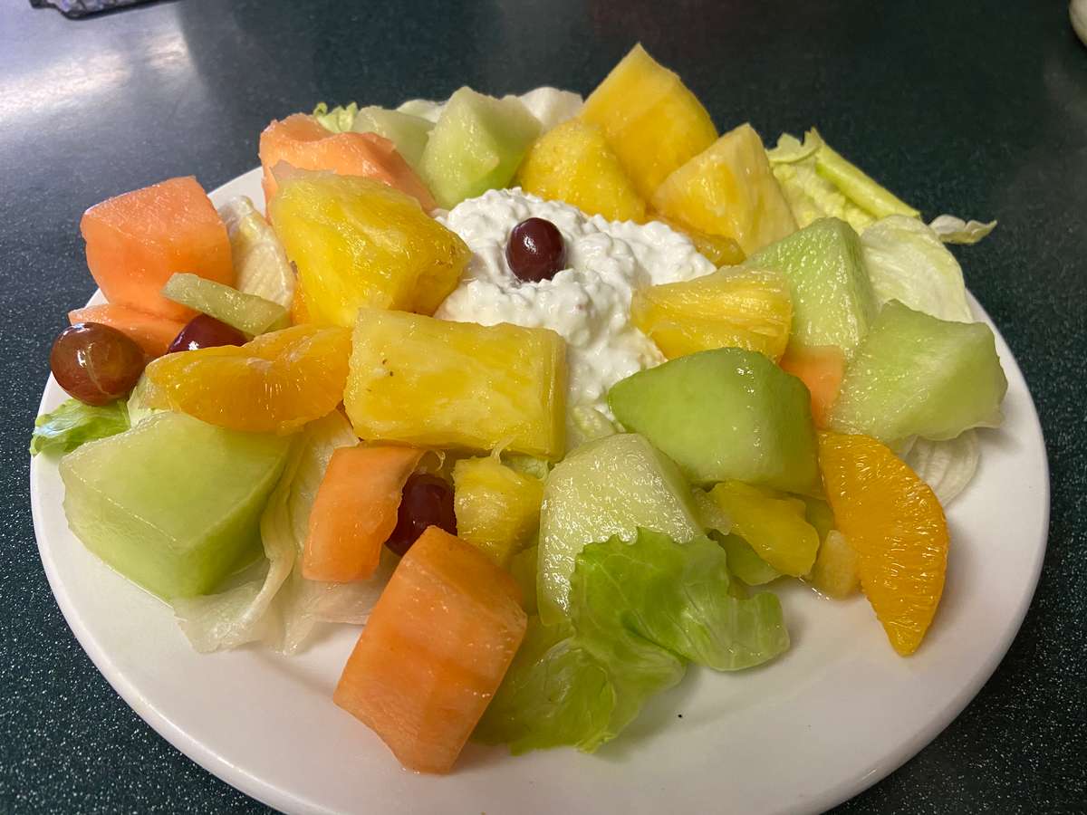 Fruit and Cottage Cheese
