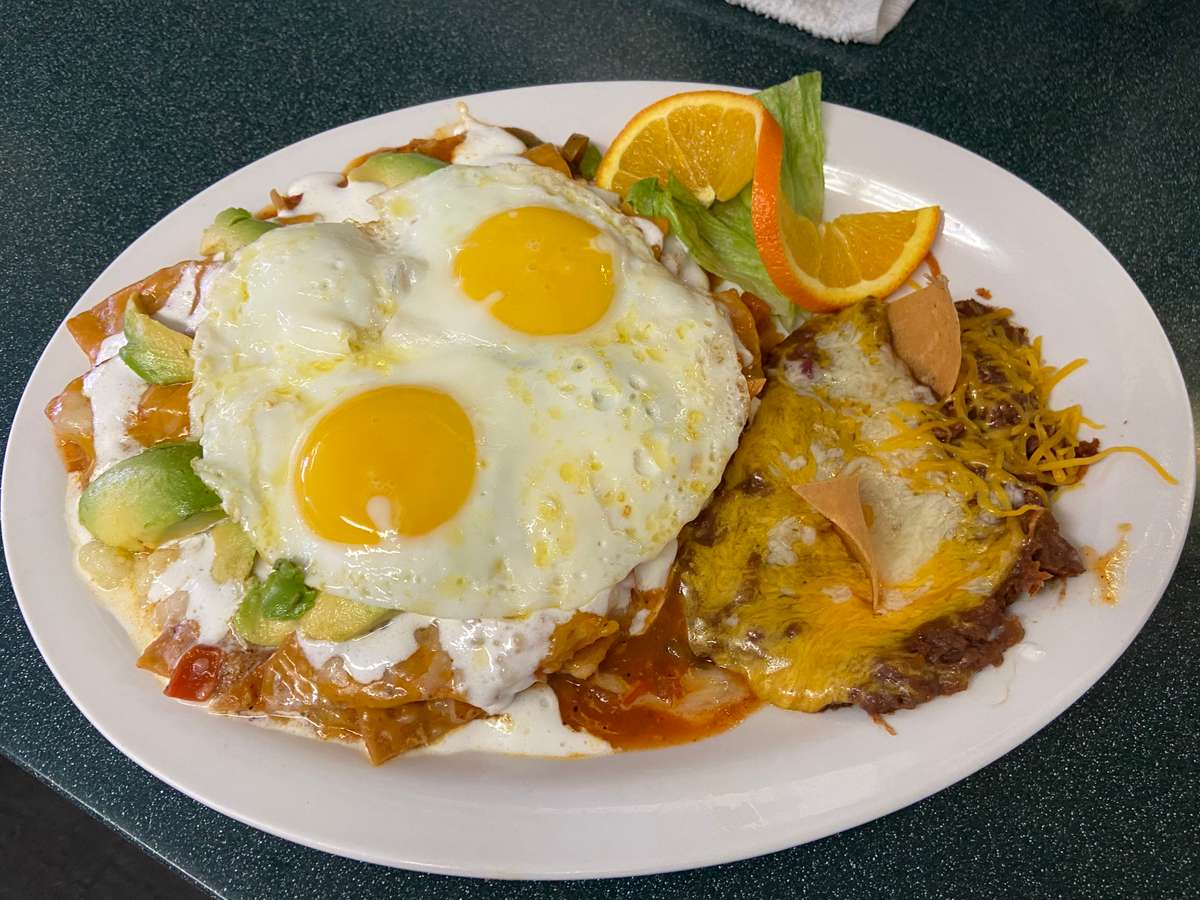 Chilaquiles Plate