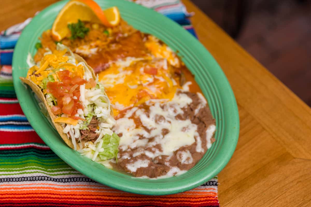 13. Fresh Chile Relleno, Taco & Enchilada Regular Menu El Portal