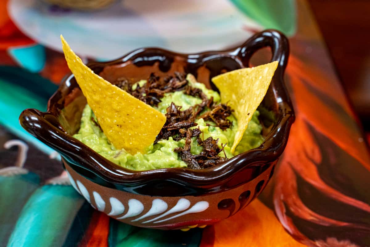 Guacamole with Chapulines