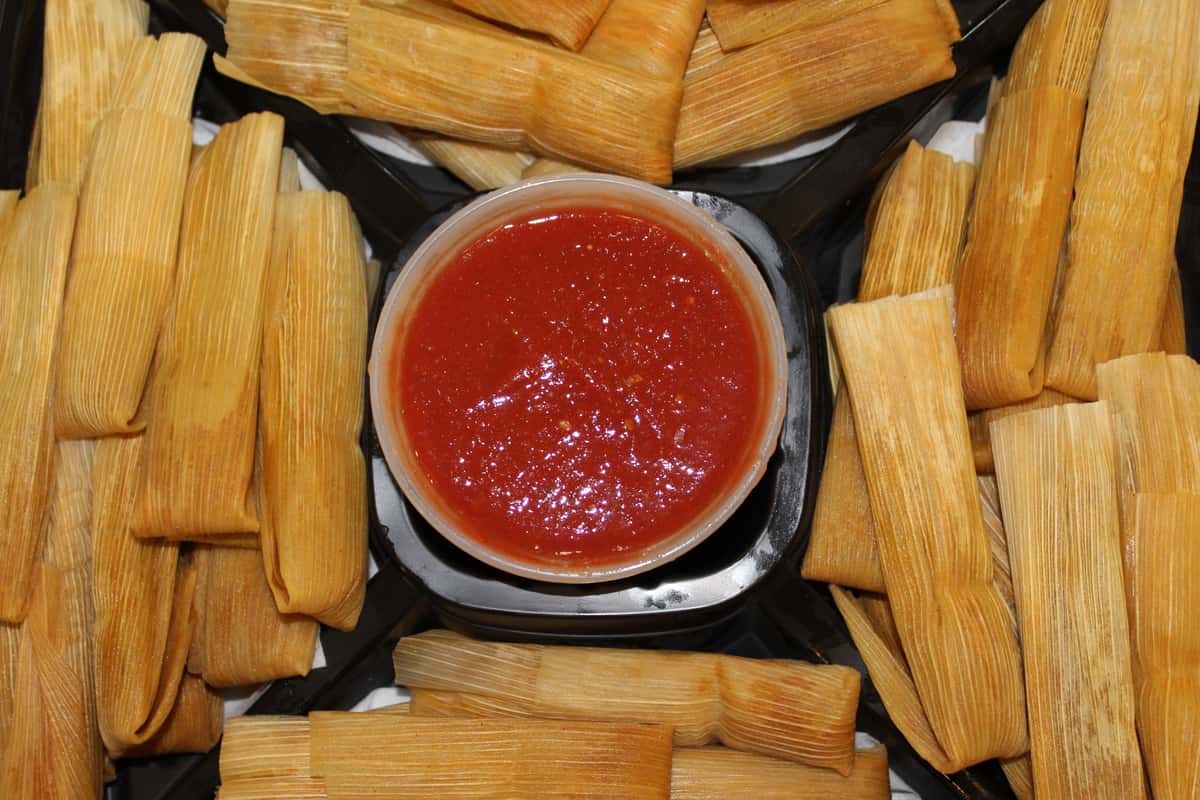 Tamales Platter