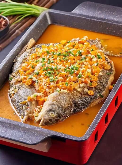 Spicy & Sour Whole Fish 招牌酸辣烤鱼- DJ Kitchen - Asian Bistro