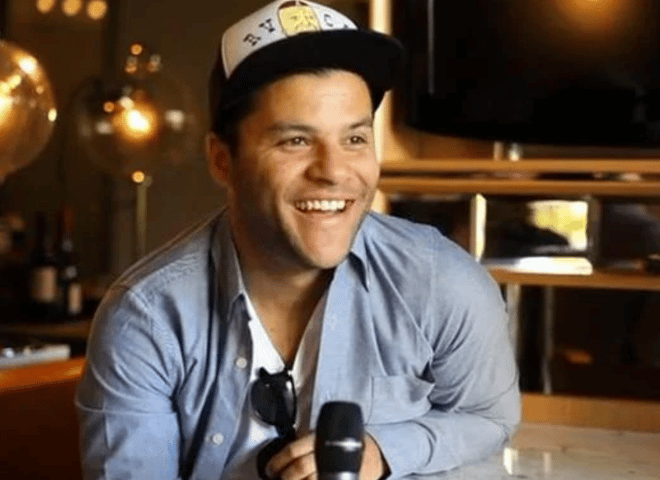musician smiling