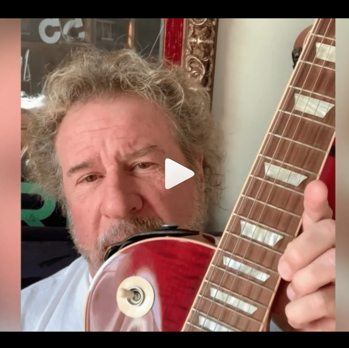 Musical legend, Sammy Hagar, shares his music journey to inspire youth. Through ups and downs, Hagar knew that pushing through any struggles would be rewarded through music. Sharing his message to motivate kids that music can always be the saving grace. Watch the rest of the video on our website. Link in bio.
