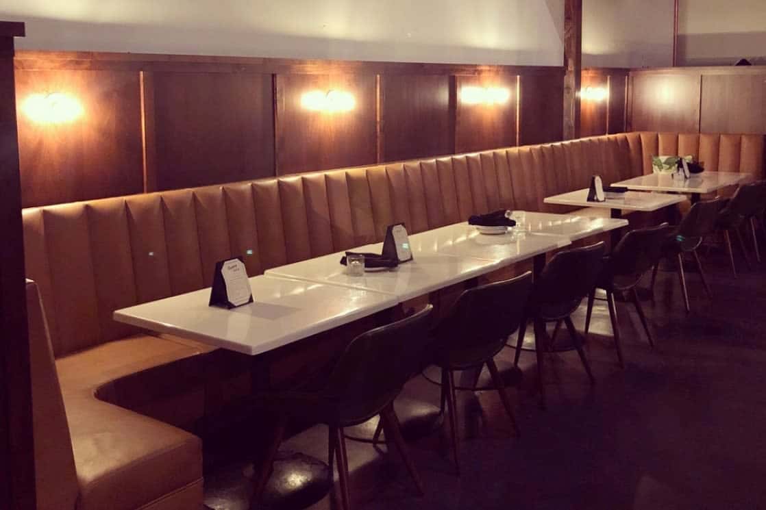 banquette seating