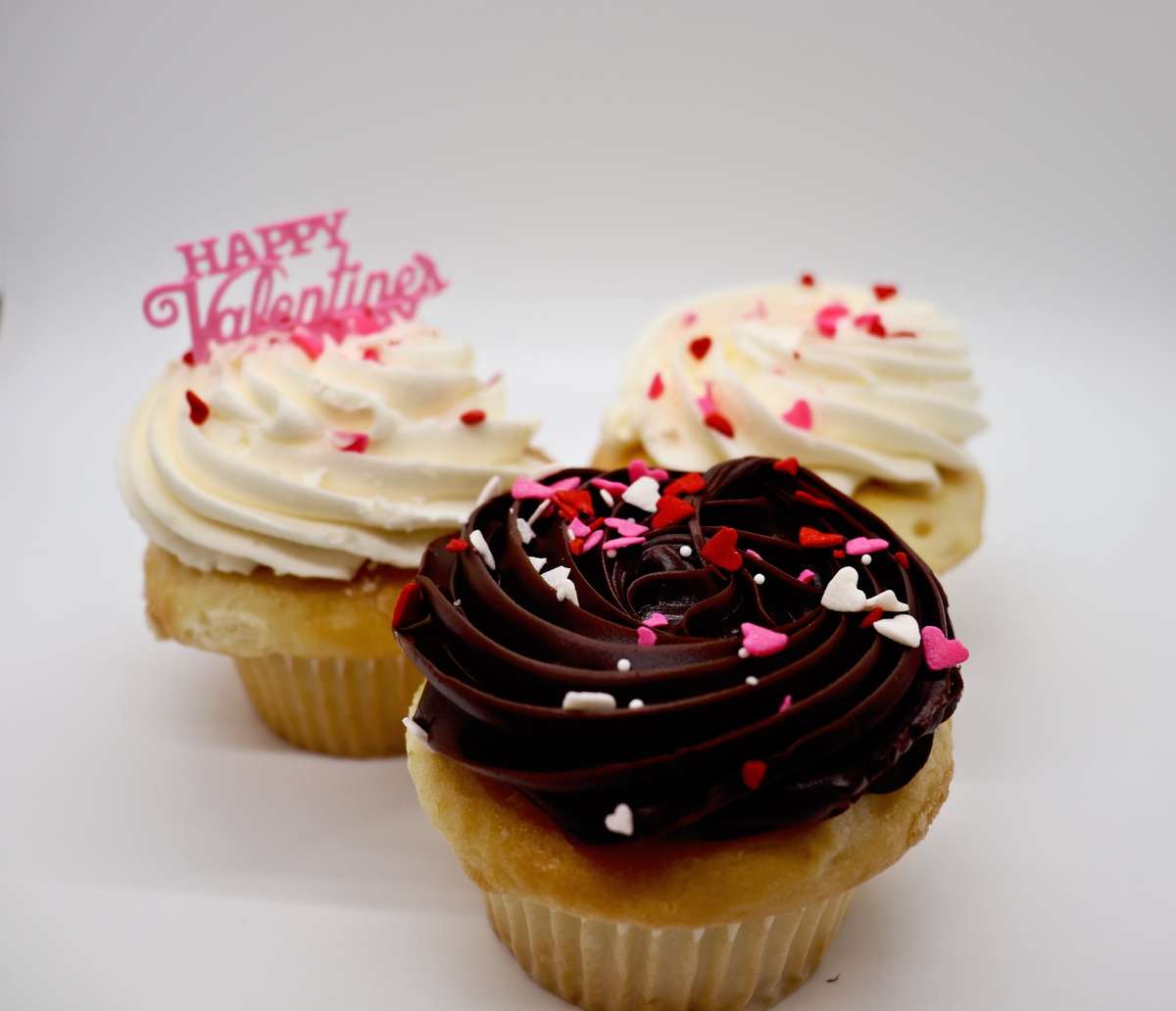 Valentine's Day cupcakes