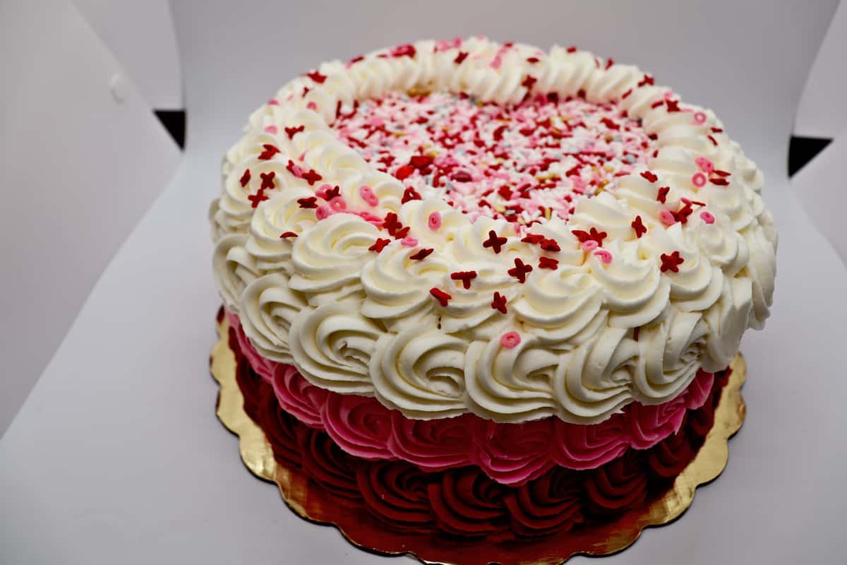 Valentine's Day cake