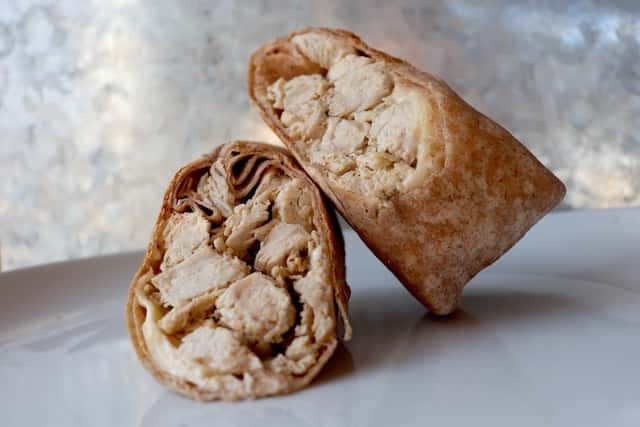 grilled chicken wrap