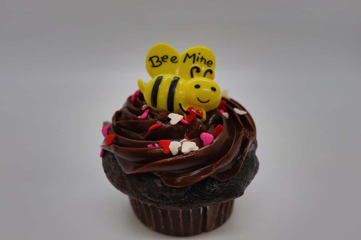 Valentine's Day cupcake