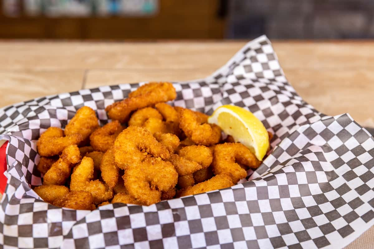 The shrimp store basket