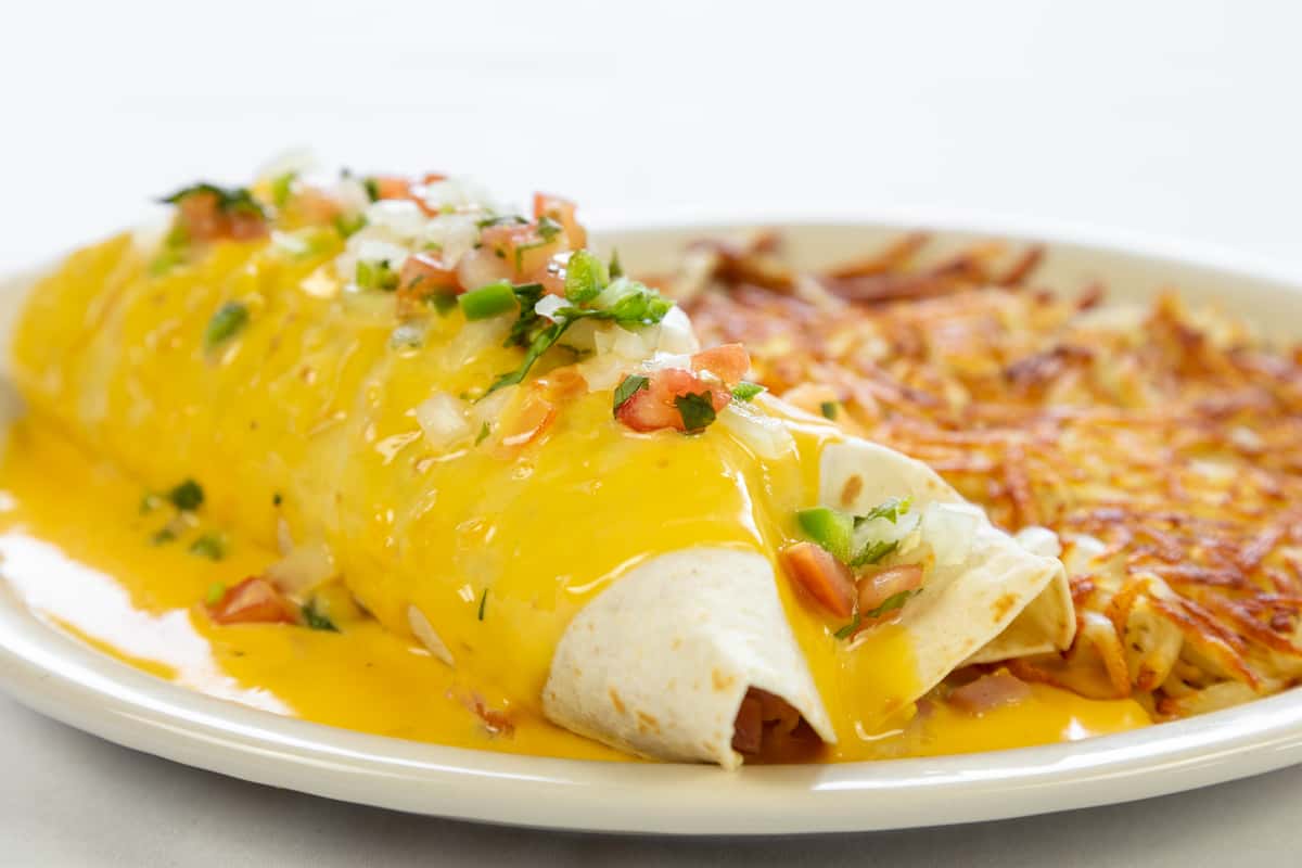 Giant Breakfast Burrito