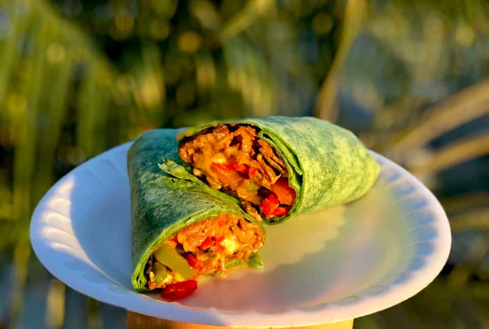 Veggie Philly Wrap