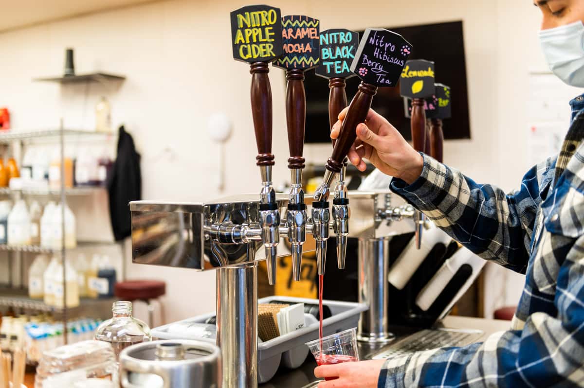 drinks on tap