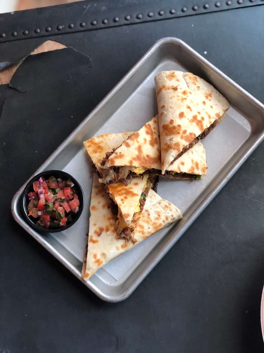 High Steak Quesadilla