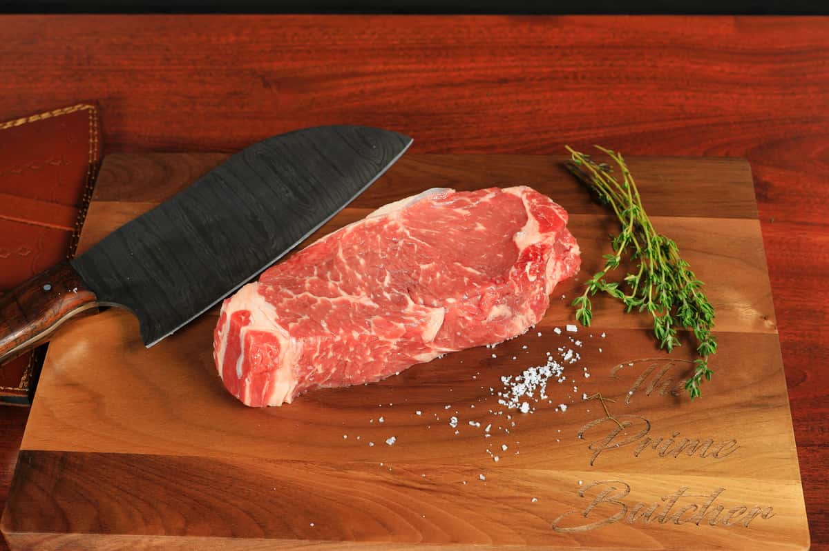 Prime NY Strip Steak Center Cut