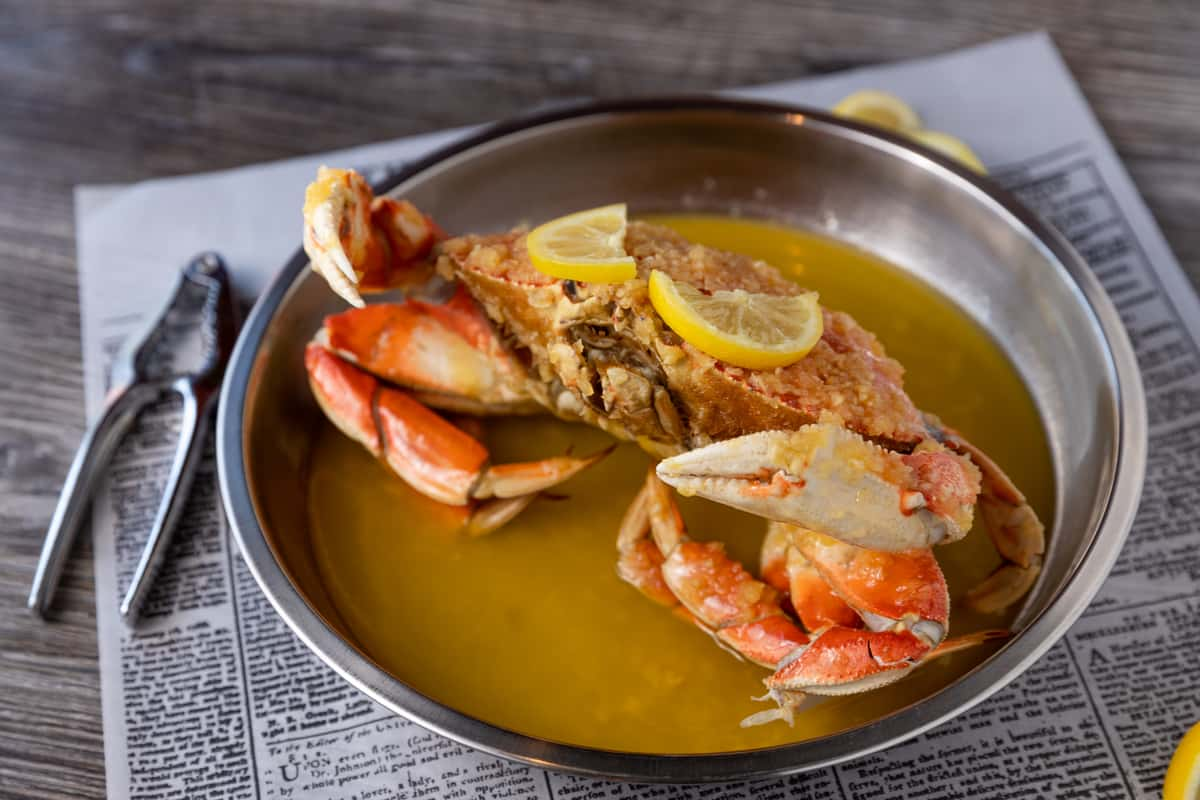 Whole Dungeness Crab - Original Menu - Seafood Boil - Kickin Kasian ...