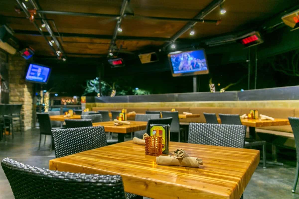 tables inside Scottsdale location