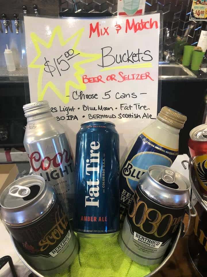 Mix & Match Beer Buckets