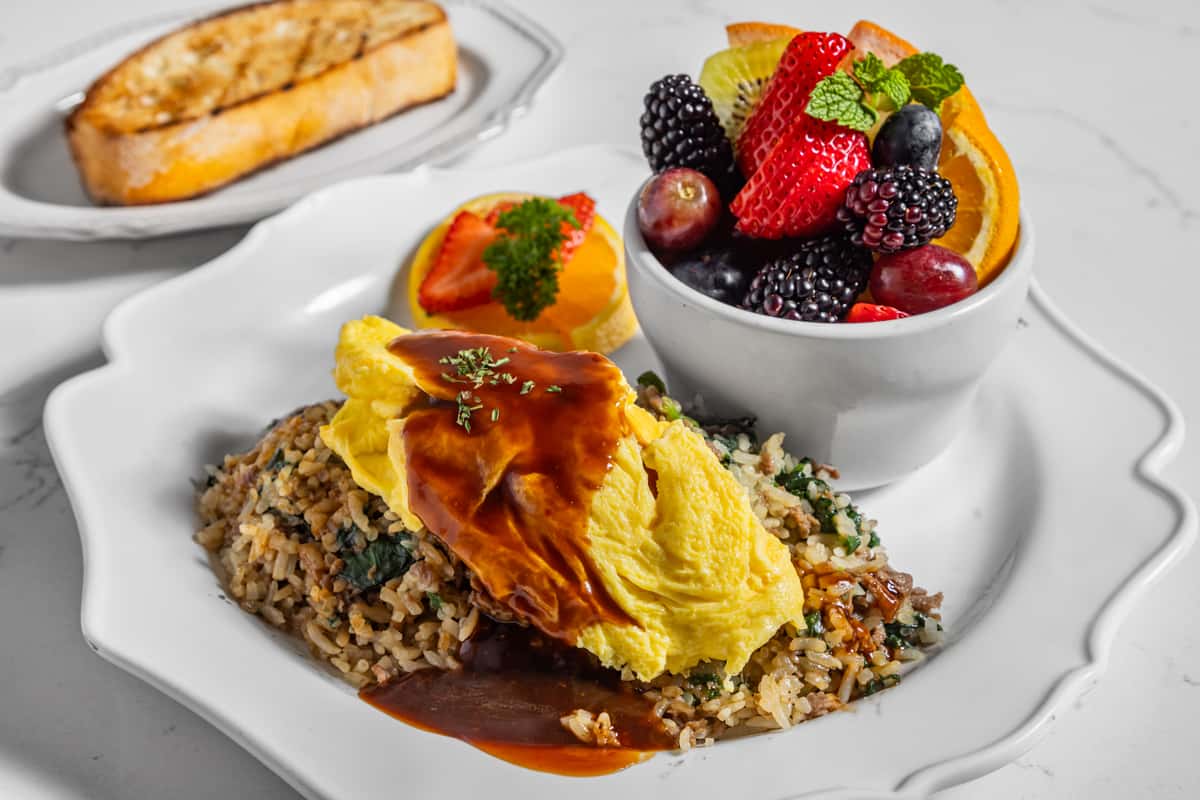 ケーキ　オマツリボラ Tornado Galbi Omurice - Sweet Maple Brunch Restaurant | Multiple
