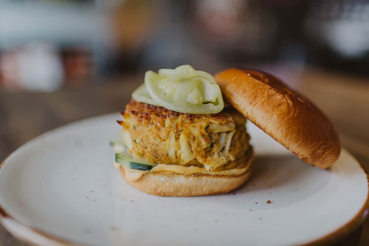 Crab Cake Sandwich