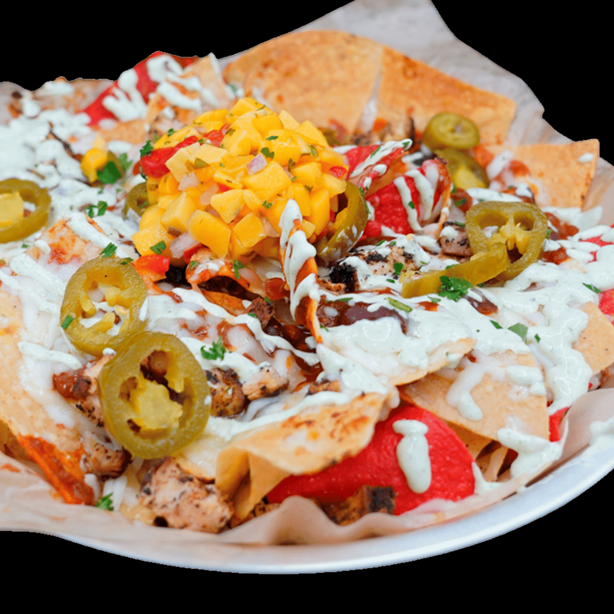 Red Top's Deep Dish Nachos - Red Top Brewhouse-Brewpub in Acworth, GA