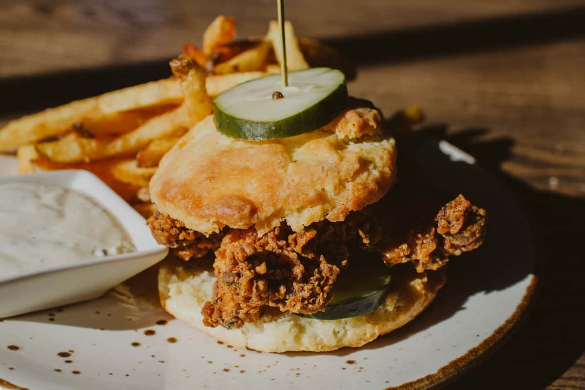 Chicken Biscuit Brunch Red Top BrewhouseBrewpub in Acworth, GA