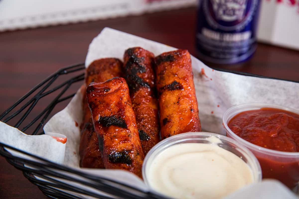 Casey's BBQ Pizza Logs Sides Wise Guys Pizza Pizza Restaurant in