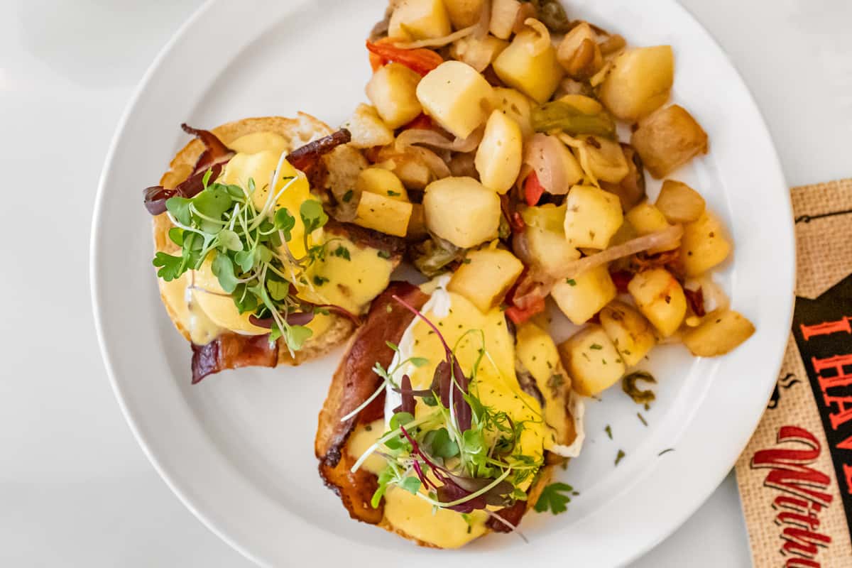 Todd's Eggs Benedict - JT's Diner - American Restaurant in Palm