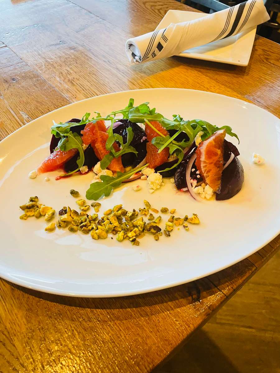 Roasted Beets and Goat Cheese