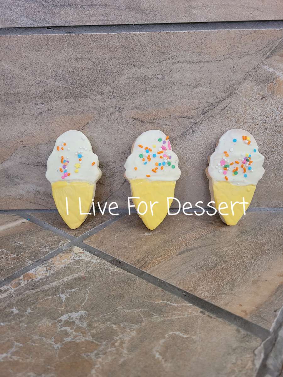 Cone Shortbread Cookie 3 Day Notice