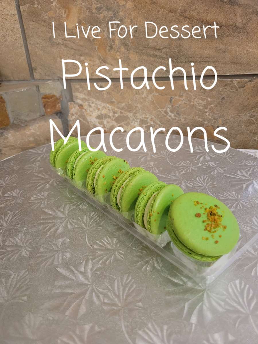 Pistachio Macaron 3 Count Todays Batches