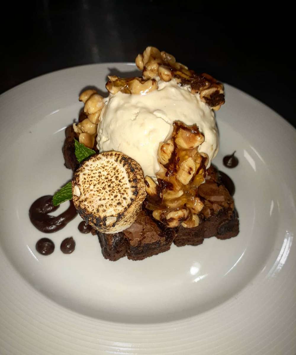 Branson's Bonfire Brownie