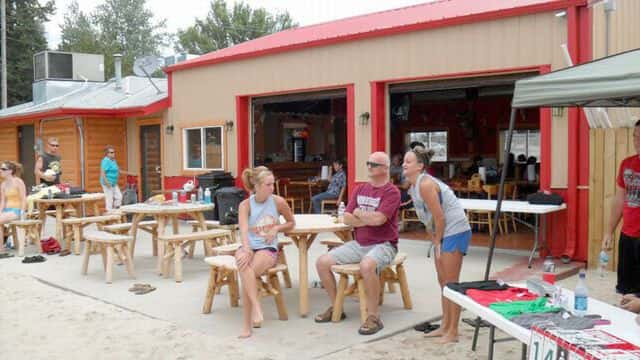 outside at buck snort