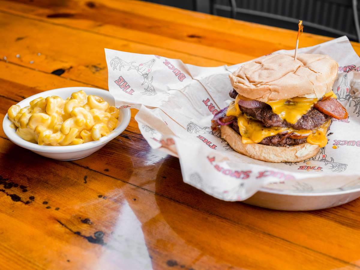 double armadillo burger
