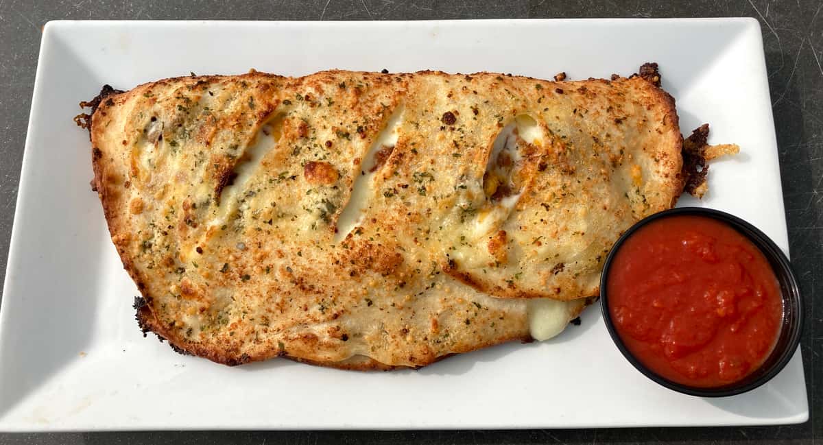 Bacon Cheeseburger Calzone