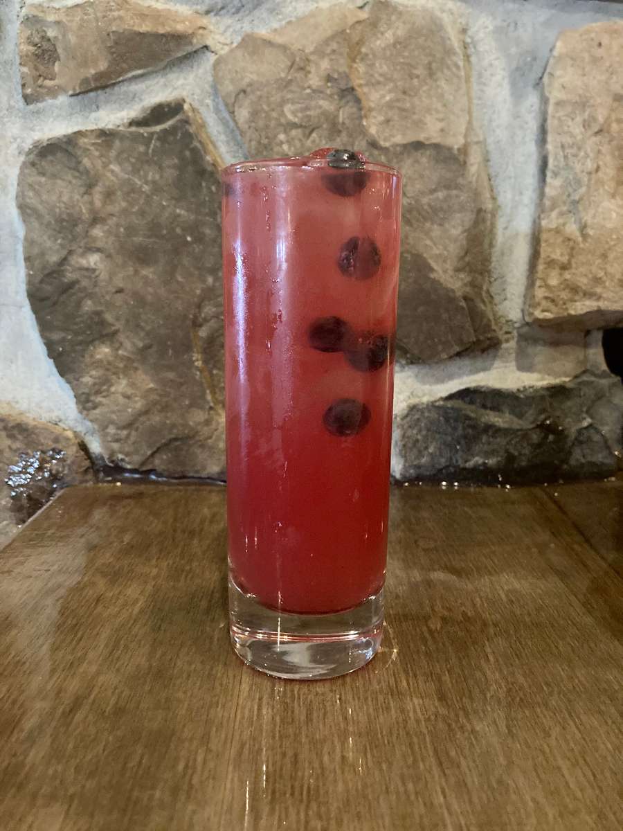 Spiked Blueberry Lemonade