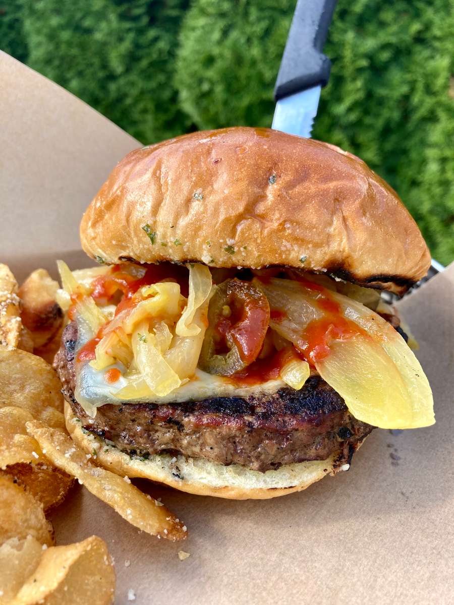 Angry Santora Burger
