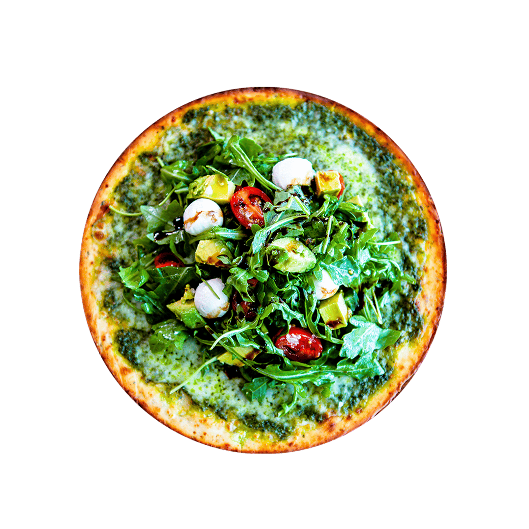 Arugula Pesto Pizza Salad - zpizza - Pizza Restaurant
