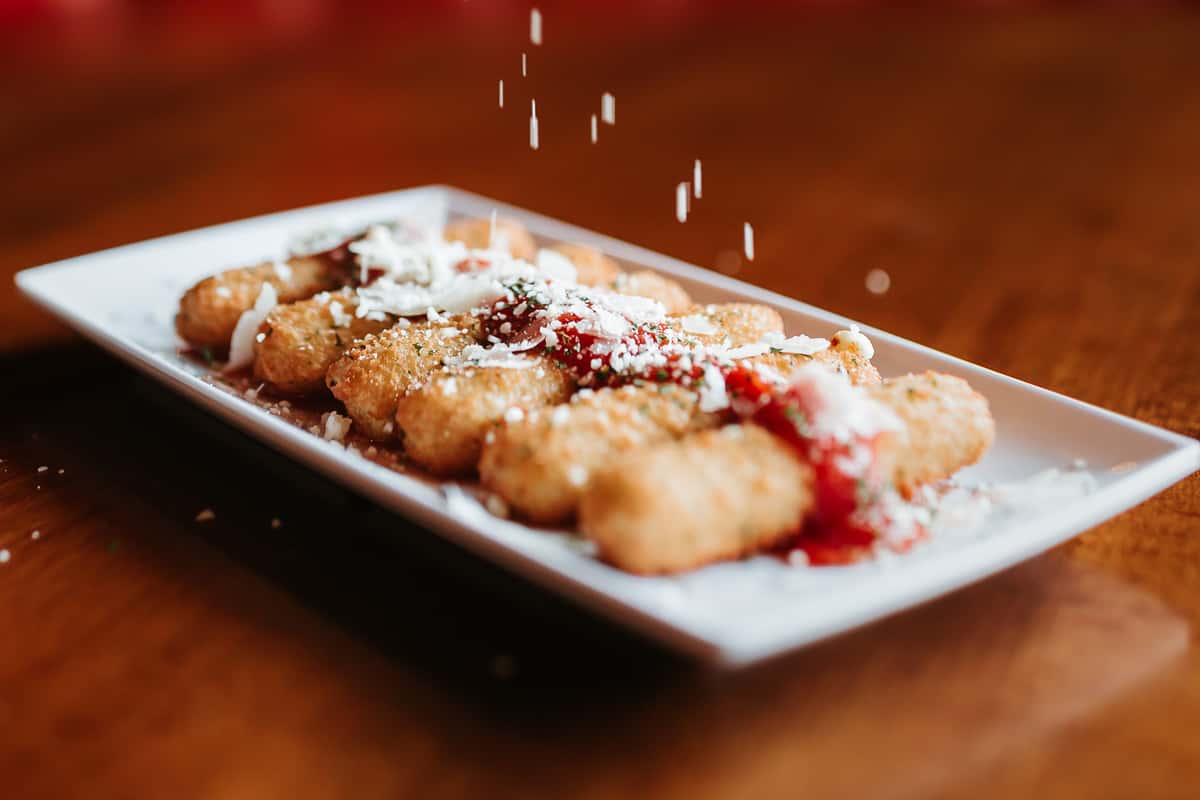 Mozzarella Sticks - Strong's Brick Oven Pizzeria | Best Pizza