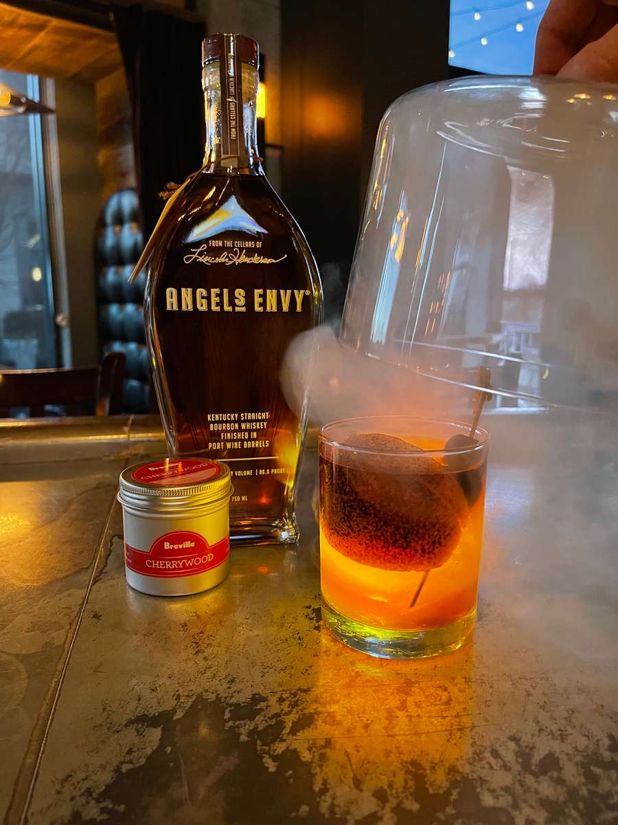 Cherrywood Smoked Old Fashioned