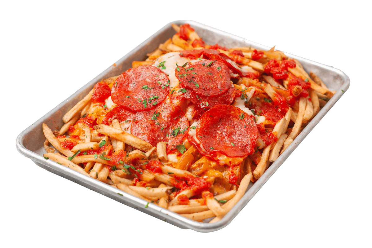 Brooklynn's Pizza Loaded Fries - Sugar Factory